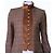 Autre Marque Maria de la Orden Giacca Tweed Marrone - vista 2