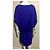 Diane von Furstenberg Vestido Edna de Seda Azul - vista 2