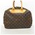 Borsa Louis Vuitton Monogram Deauville Marrone - vista 13