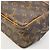 Borsa Louis Vuitton Monogram Deauville Marrone - vista 6