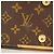 Borsa a spalla Louis Vuitton Monogram Beverly MM Marrone - vista 10