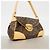 Borsa a spalla Louis Vuitton Monogram Beverly MM Marrone - vista 2