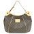 Borsa a Spalla Louis Vuitton Monogram Galliera GM Marrone