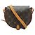 Borsa a tracolla Louis Vuitton Monogram Tambourin Marrone
