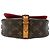 Borsa a tracolla Louis Vuitton Monogram Tambourin Marrone - vista 3