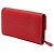 Cartera larga de cuero rojo Bottega Veneta Roja - vista 2