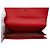 Cartera larga de cuero rojo Bottega Veneta Roja - vista 6