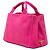 Prada Triangle Logo Plate Canapa Mini Handbag Pink - Ansicht 2