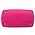 Prada Triangle Logo Plate Canapa Mini Handbag Pink - Ansicht 3