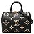Louis Vuitton Monogram Empreinte Bicolor Speedy Bandoulière 25 Nero Beige