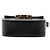 Céline Borsa a tracolla Celine Triomphe Mini Claude in pelle nera Nero - vista 3