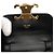 Céline Borsa a tracolla Celine Triomphe Mini Claude in pelle nera Nero - vista 5