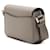 Saffiano Borsa a tracolla con logo Triangle Prada Grigio  - vista 2