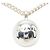 Collana con pendente a sfera Logo Chanel - vista 2