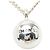 Collana con pendente a sfera Logo Chanel - vista 3