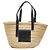 Borsa cesta in pelle nera Loewe Nero