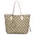 Neverfull Borsa Tote Louis Vuitton Monogram Empreinte Beige Cachi