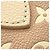 Neverfull Borsa Tote Louis Vuitton Monogram Empreinte Beige Cachi - vista 8