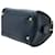 Saffiano Mini borsa a mano con placca logo Triangle Prada Blu navy  - vista 4