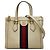 Borsa piccola Gucci Ophidia Sherry Line Double G Crudo
