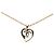 Collana con pendente a catena Heart Coco Mark Chanel Argento