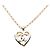 Collana con pendente a catena Heart Coco Mark Chanel Argento - vista 2