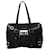 Borsa a tracolla con patta e placca logo Triangle Prada Nero