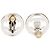 Orecchini vintage Chanel Coco Mark Turnlock Argento - vista 3