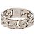Louis Vuitton Mosaic Chain Ring in Silver Metal Silvery - view 3