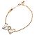 Bracciale Heart Falling in Love Louis Vuitton Argento D'oro