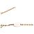 Bracciale Heart Falling in Love Louis Vuitton Argento D'oro - vista 5