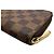 Louis Vuitton Zippy Wallet aus braunem Damier Canvas - Ansicht 7