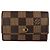 Louis Vuitton Damier Canvas Schlüsselcase Braun