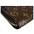 Louis Vuitton Zippy Wallet aus Monogram Canvas Braun Schwarz - Ansicht 8