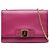 Borsa a tracolla con catena Vara Ribbon Salvatore Ferragamo Porpora