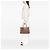 Bamboo Borsa Tote Convertible Bella in pelle di vitello marrone Gucci Marrone chiaro - vista 7