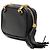 Borsa Camera Bag Lou Monogram Baby Matelasse Grain De Poudre nero Saint Laurent - vista 2
