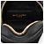 Borsa Camera Bag Lou Monogram Baby Matelasse Grain De Poudre nero Saint Laurent - vista 5