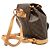 Louis Vuitton Marrone Monogram Montsouris PM - vista 2
