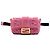 Borsa Baguette convertibile Fendi rosa in spugna goffrata FF 1974 - vista 8