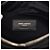 Borsa Camera Lou in rafia intrecciata e pelle nera Saint Laurent Nero - vista 5