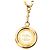 Chanel Gold Gold Plated CC Medallion Kettengürtel Golden - Ansicht 2
