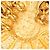 Cintura Chanel Gold CC placcata oro con medaglione sole e tripla catena D'oro - vista 3