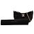 Chanel Black CC Quilted Velour Half Moon Chain Crossbody Nero - vista 9