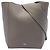 Céline Bolso Celine Brown Small Soft Grained Calfskin Seau Sangle Bucket Bag Castaño Gris pardo