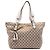 Gucci Beige Medium GG Canvas Icon Bit Tote