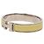 Bracciale Hermès Yellow Narrow Enamel Clic H PM Giallo - vista 2