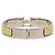 Bracciale Hermès Yellow Narrow Enamel Clic H PM Giallo - vista 3