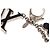Charm per borsa Fleur D Epi in ottone argentato Louis Vuitton - vista 4