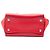 Prada Red Small Glace Calf Twin Pocket Satchel Rot - Ansicht 3